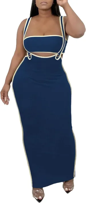 2 Piece Outfits for Women Summer Tube Crop Tops Sexy Bodycon Dresses Maxi Skirt Sets Vacation Jumpsuits Club Outfits