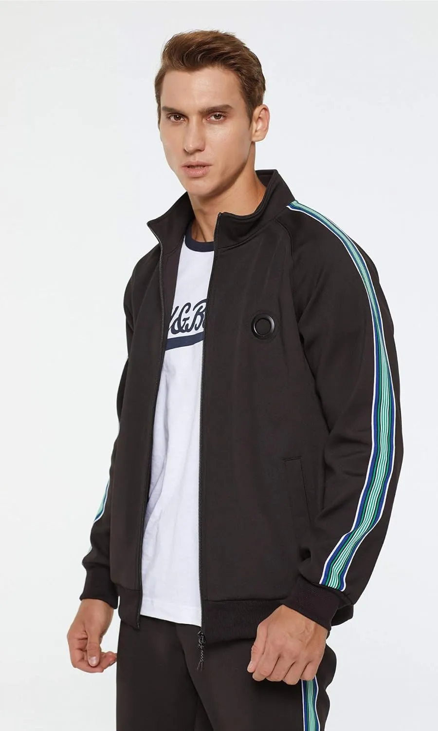 AOTORR Men's Tracksuit 2 Pieces Sweat Suits Casual Full Zip Long Sleeve Outfit Sports Jogging Suits Set