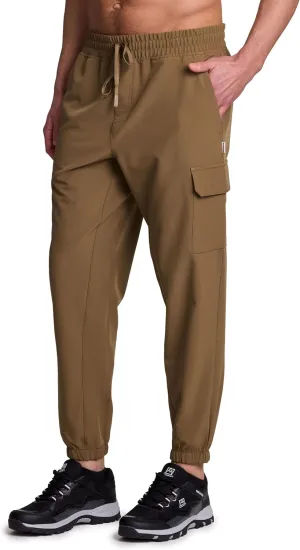 Avalanche Men's Hiking Joggers Lightweight Woven Cargo Jogger Pants with Pockets