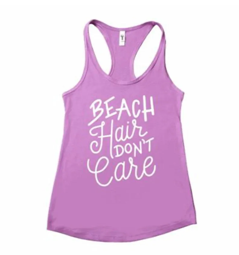 Beach Hair Don't Care Tank