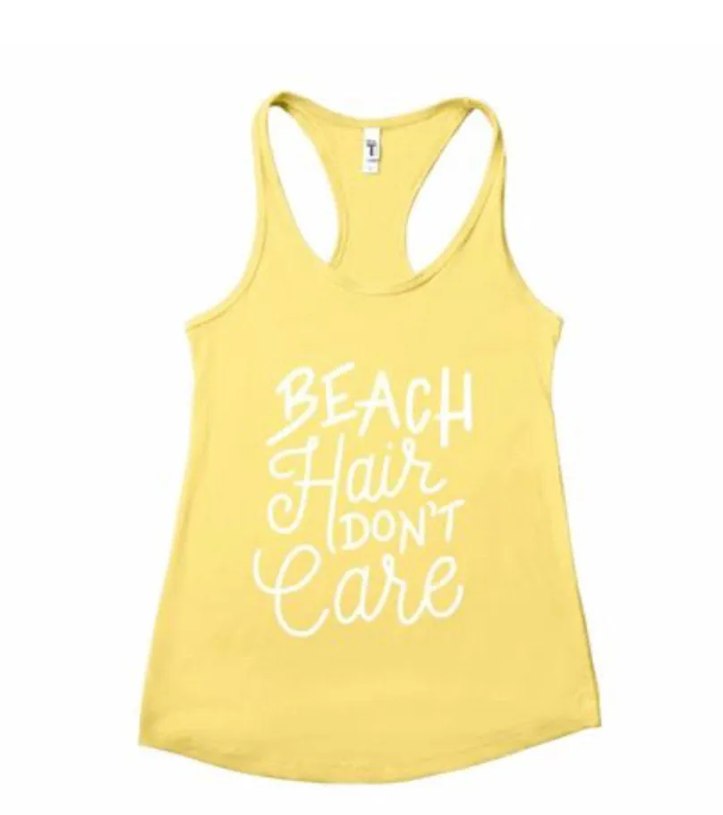 Beach Hair Don't Care Tank