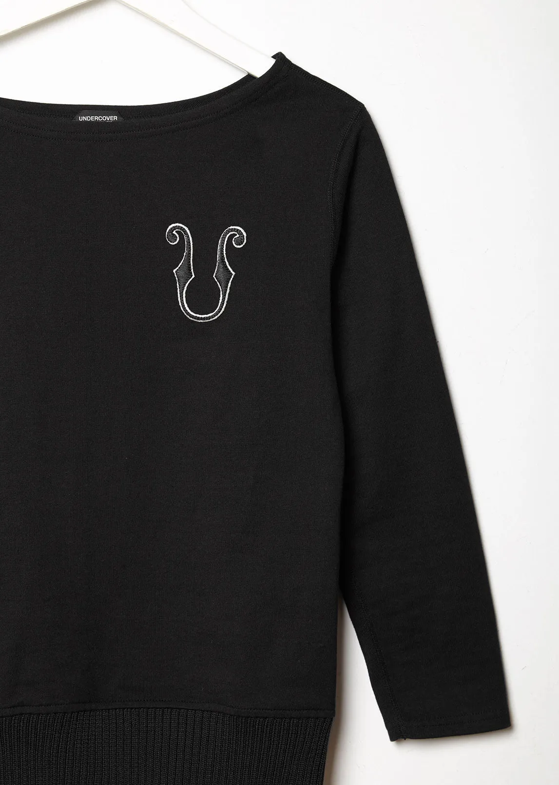 Boatneck Cotton Sweater