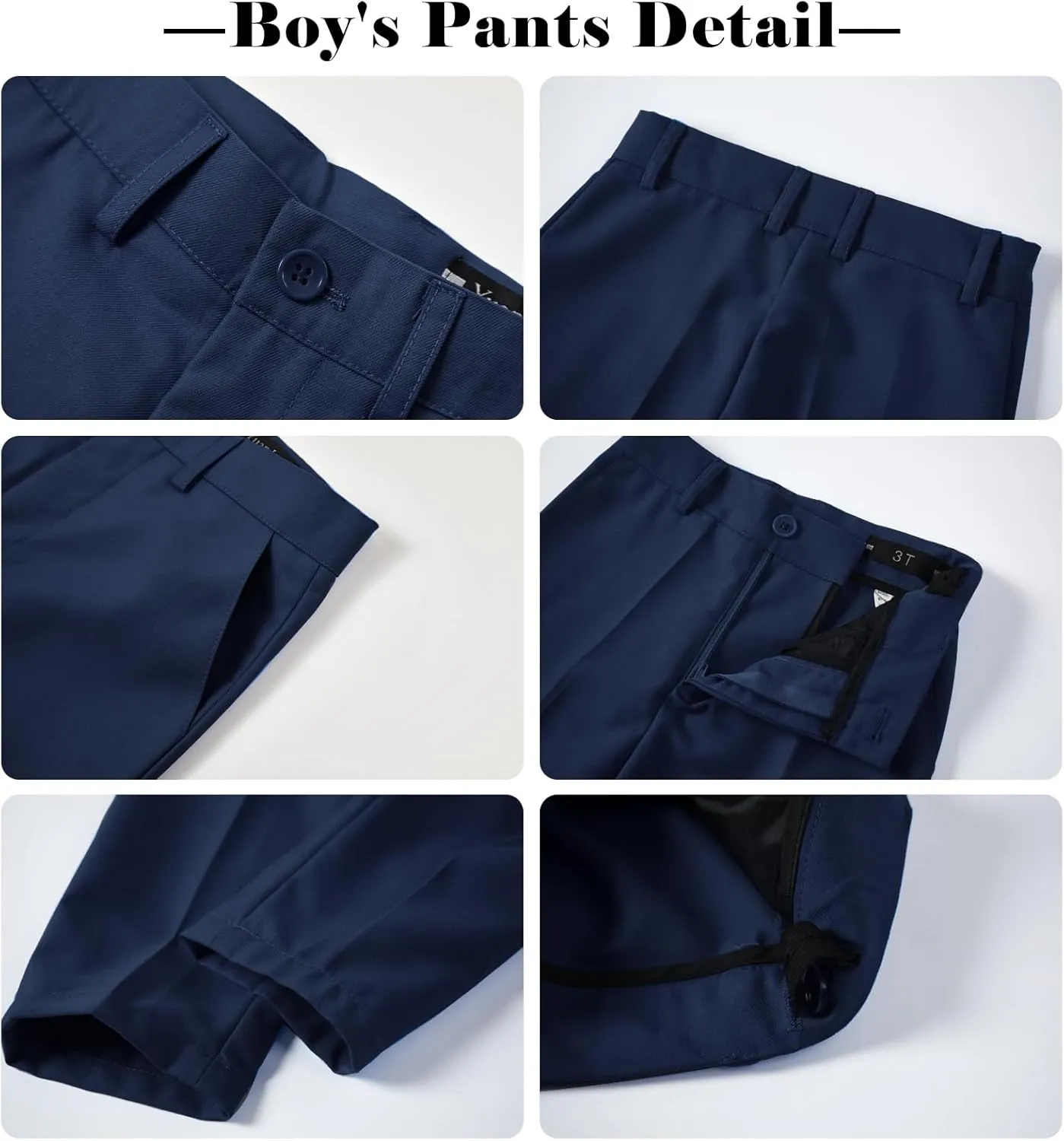 Boy Suits Formal Tuxedo Wedding Prom Suit for Teens Boys Jacquard Suits 3 Piece Blazer Jacket Pants Set with Bow Tie 2t-20
