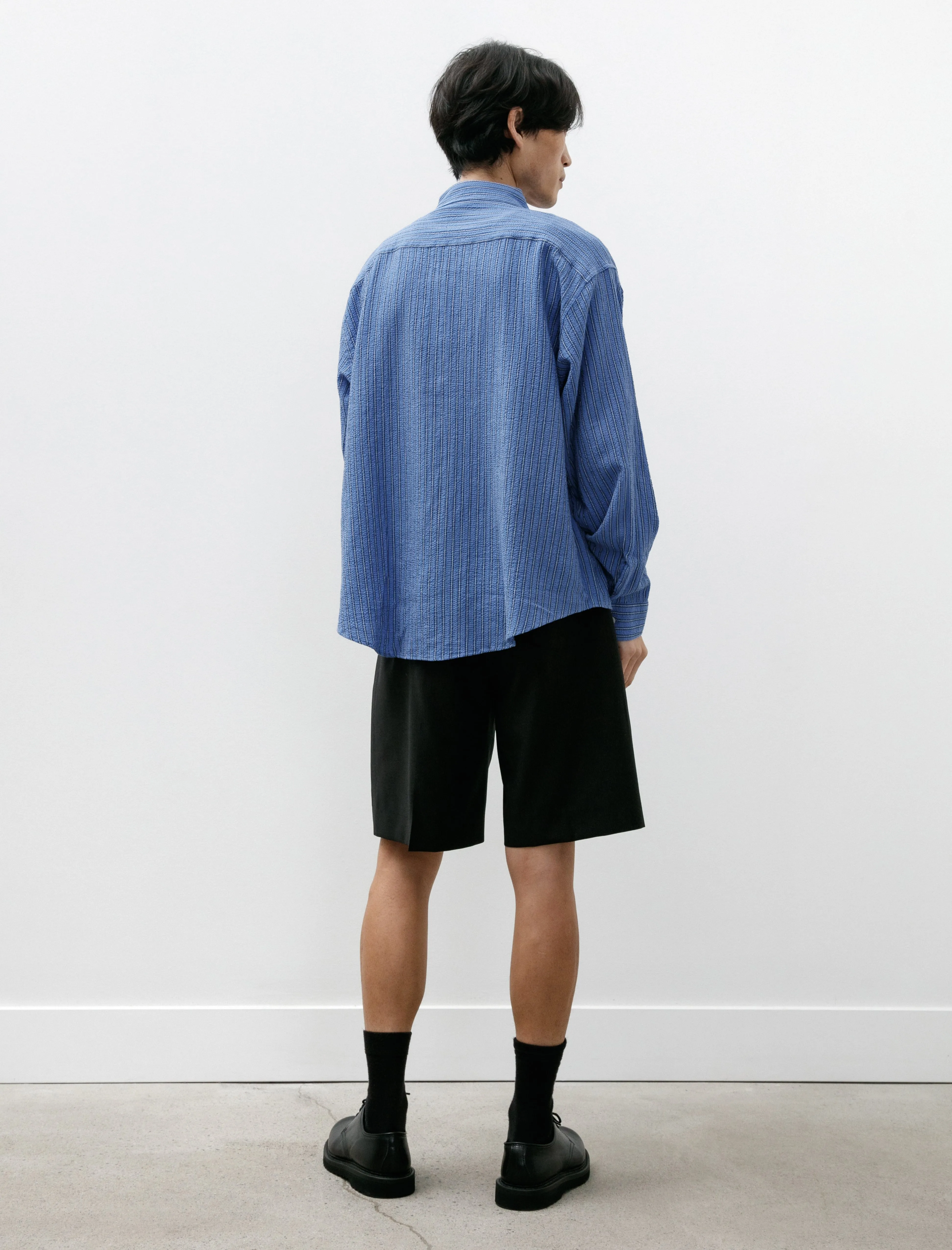 Classic Shorts Fine Black Stripe