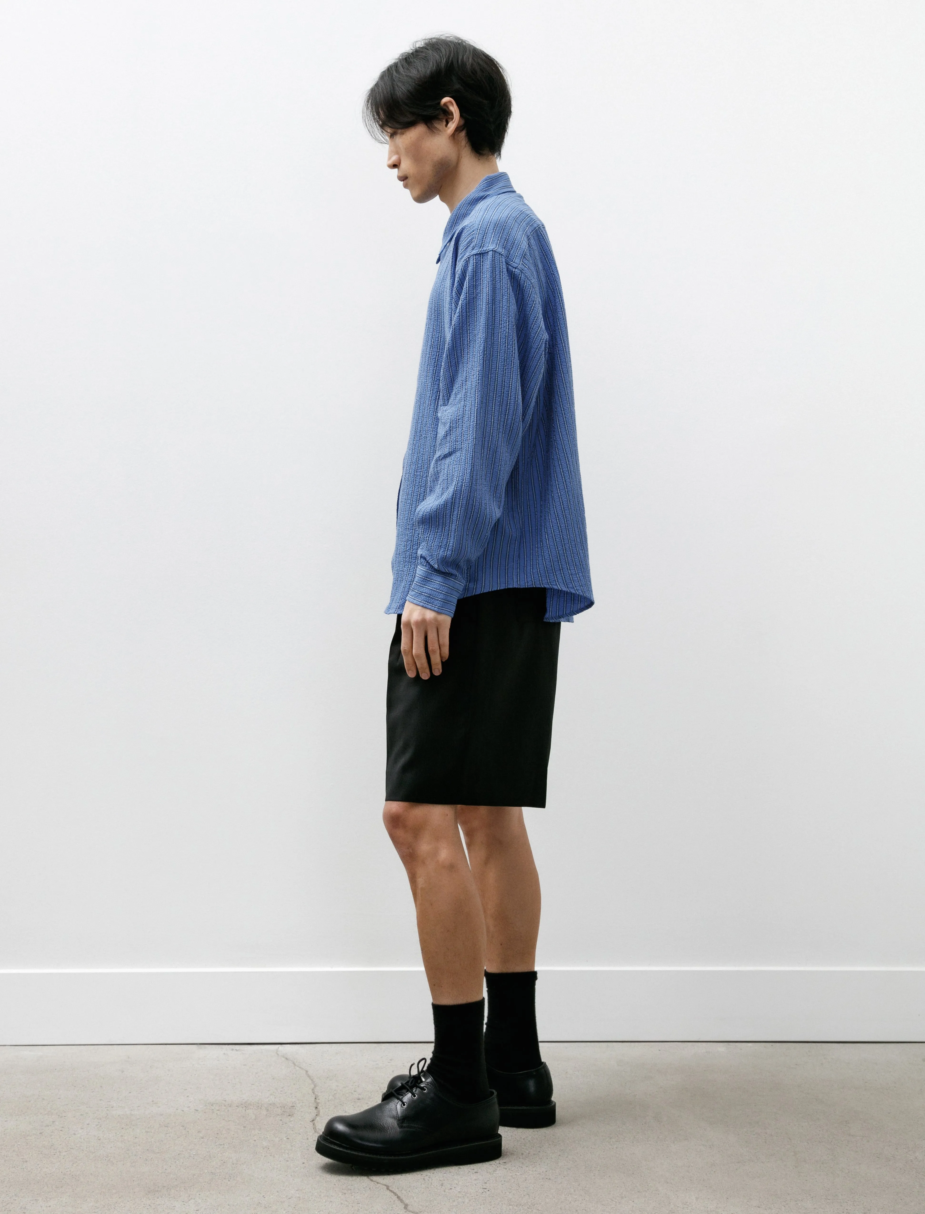 Classic Shorts Fine Black Stripe