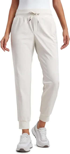 CRZ YOGA All Day Comfy Joggers for Women Golf Work Casual Hiking Travel Pants with Pockets