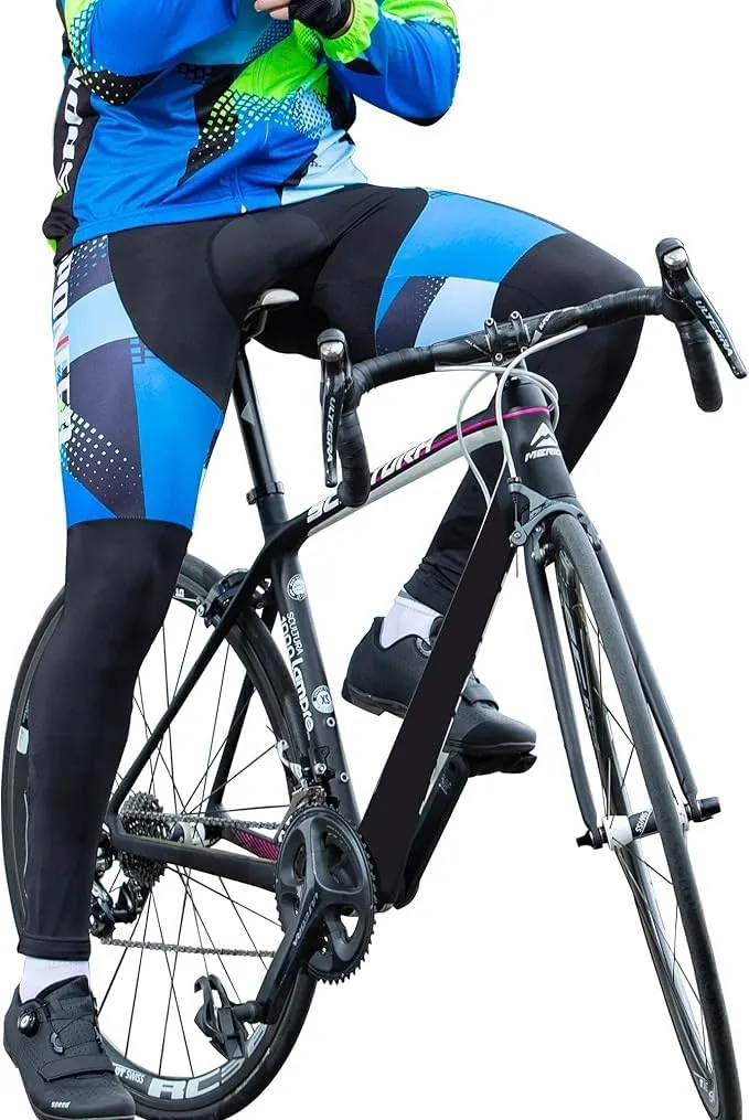 Cycling Pants for Men Road Bike Compression Tights Winter Biking Bottoms with Padding UV Proof