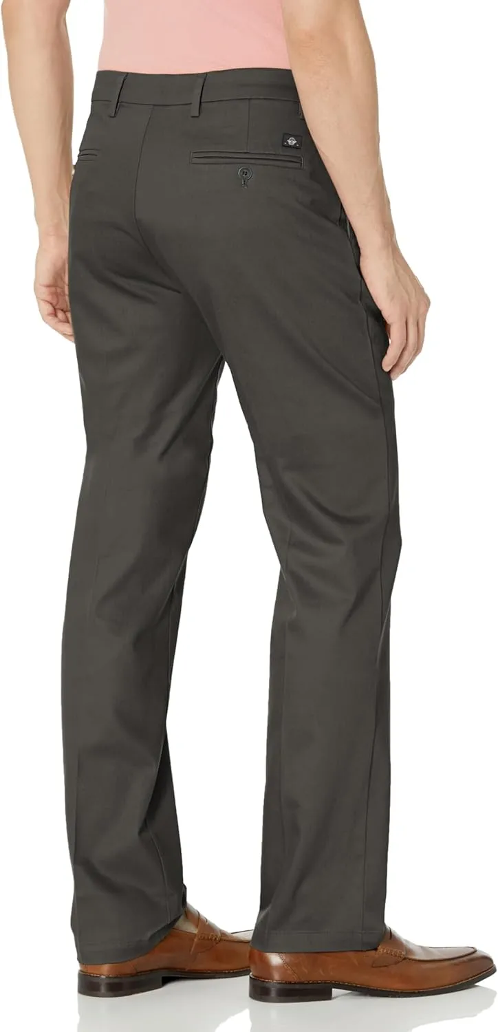 DOCKERS Mens Straight Fit Signature Iron Free Khaki With Stain Defender Pants (Regular and Big & Tall)