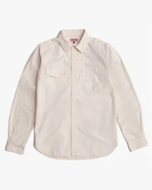 Dubbleware Brockton Reinforced Work Shirt - Ecru