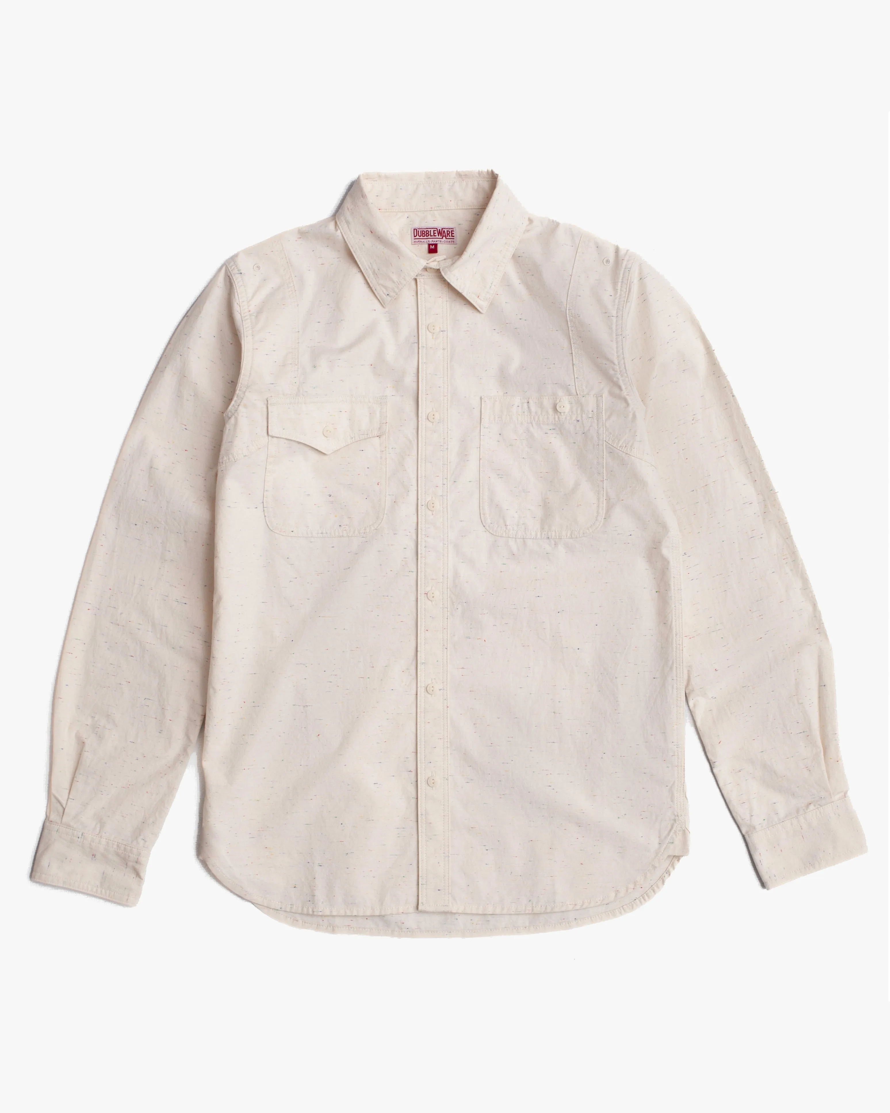 Dubbleware Brockton Reinforced Work Shirt - Ecru