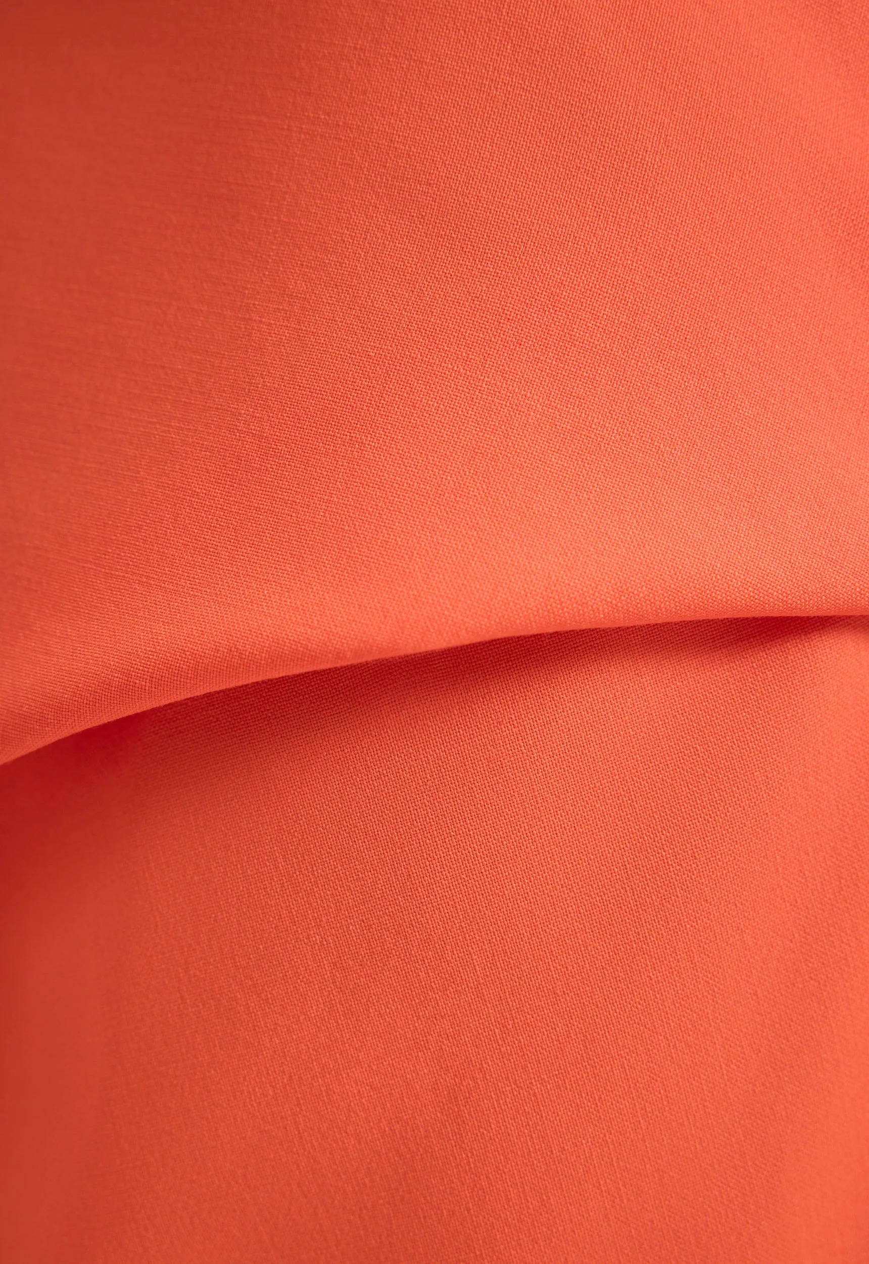 Edge Wool Midi Skirt- Fame