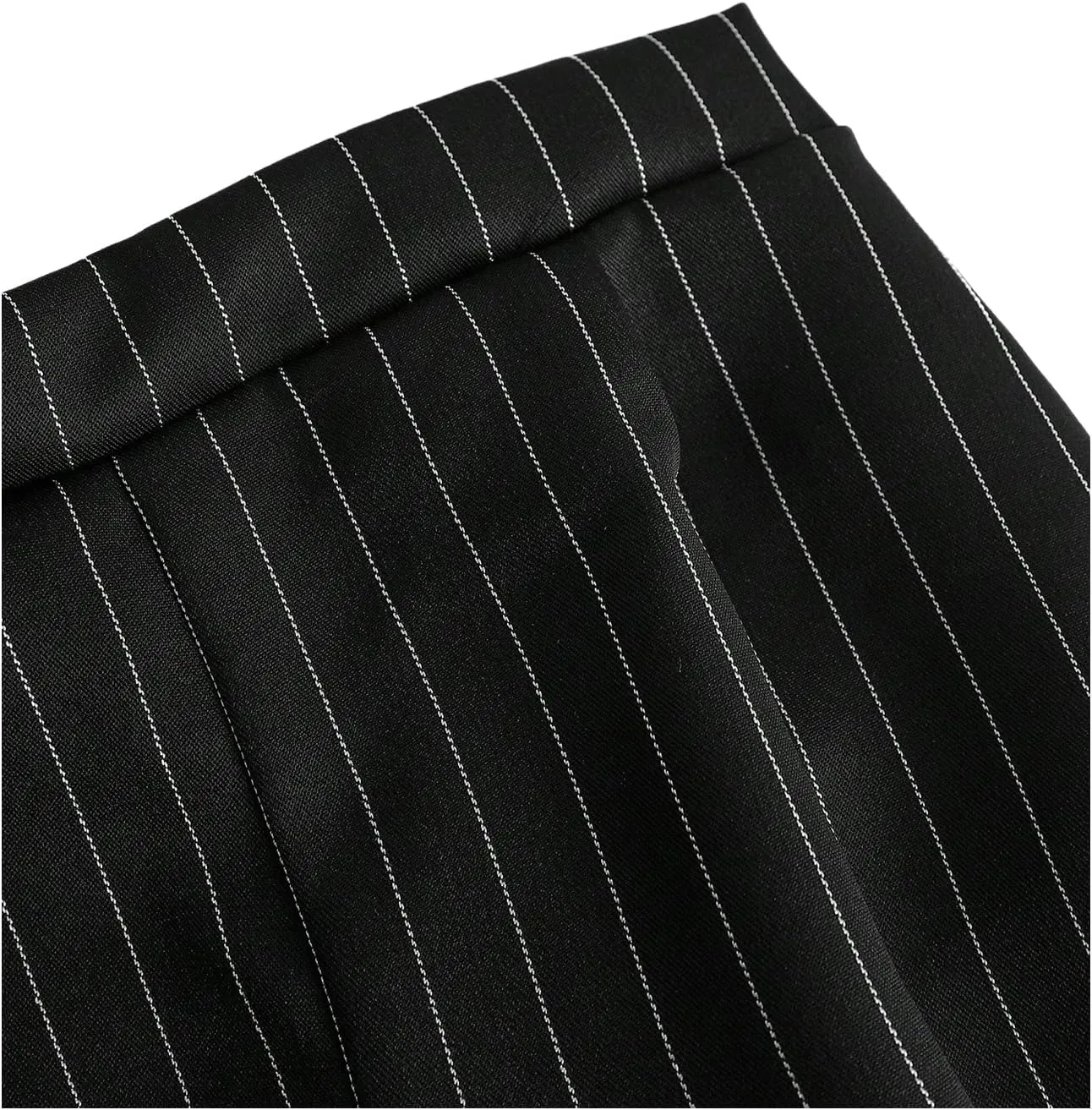 Floerns Girl's 2 Piece Outfits Elegant Striped Sleeveless Suit Vest & Long Elastic Casual Pants Set
