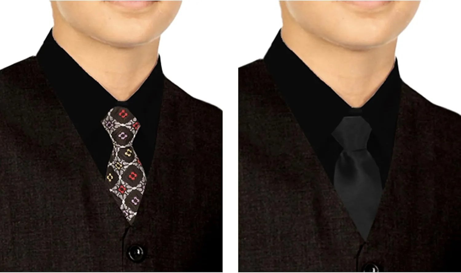 Gioberti 5 Piece Boys Formal Vest, Pants, Dress Shirt & Tie Set