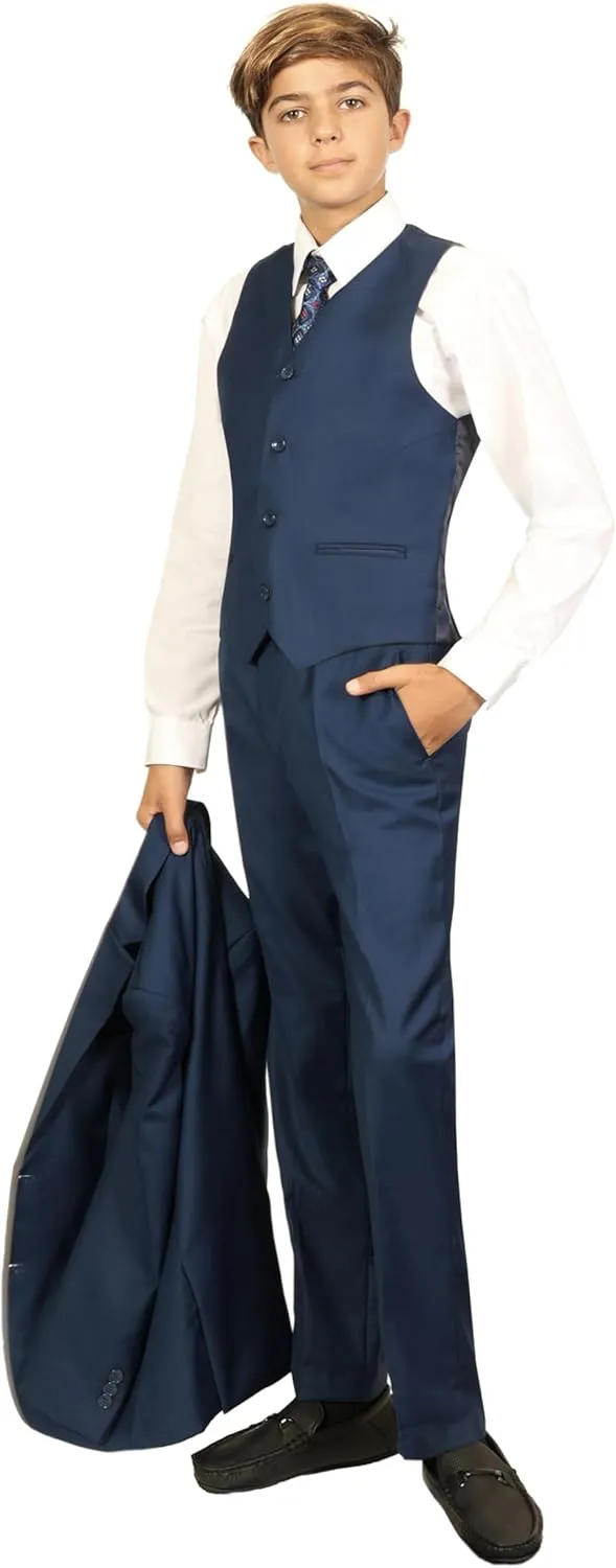 Gioberti Kids and Boy's Formal Dress Suit Set Outfit