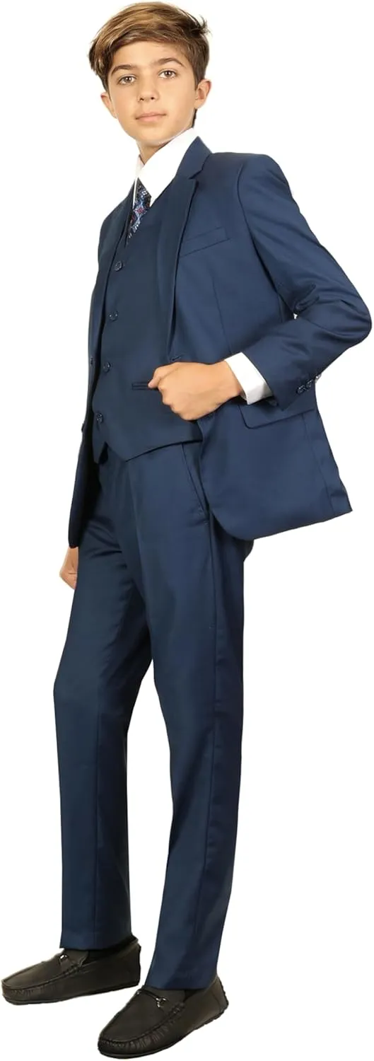 Gioberti Kids and Boy's Formal Dress Suit Set Outfit