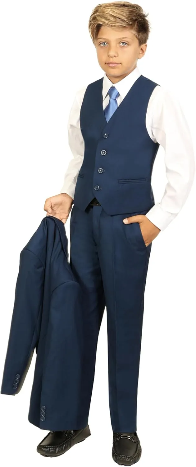 Gioberti Kids and Boy's Formal Dress Suit Set Outfit