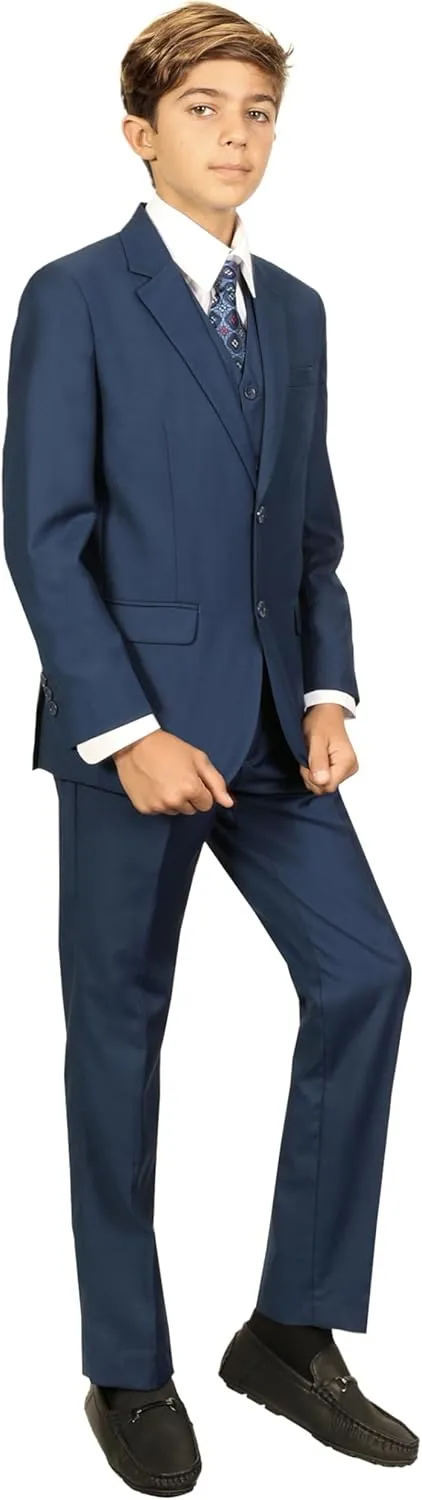 Gioberti Kids and Boy's Formal Dress Suit Set Outfit
