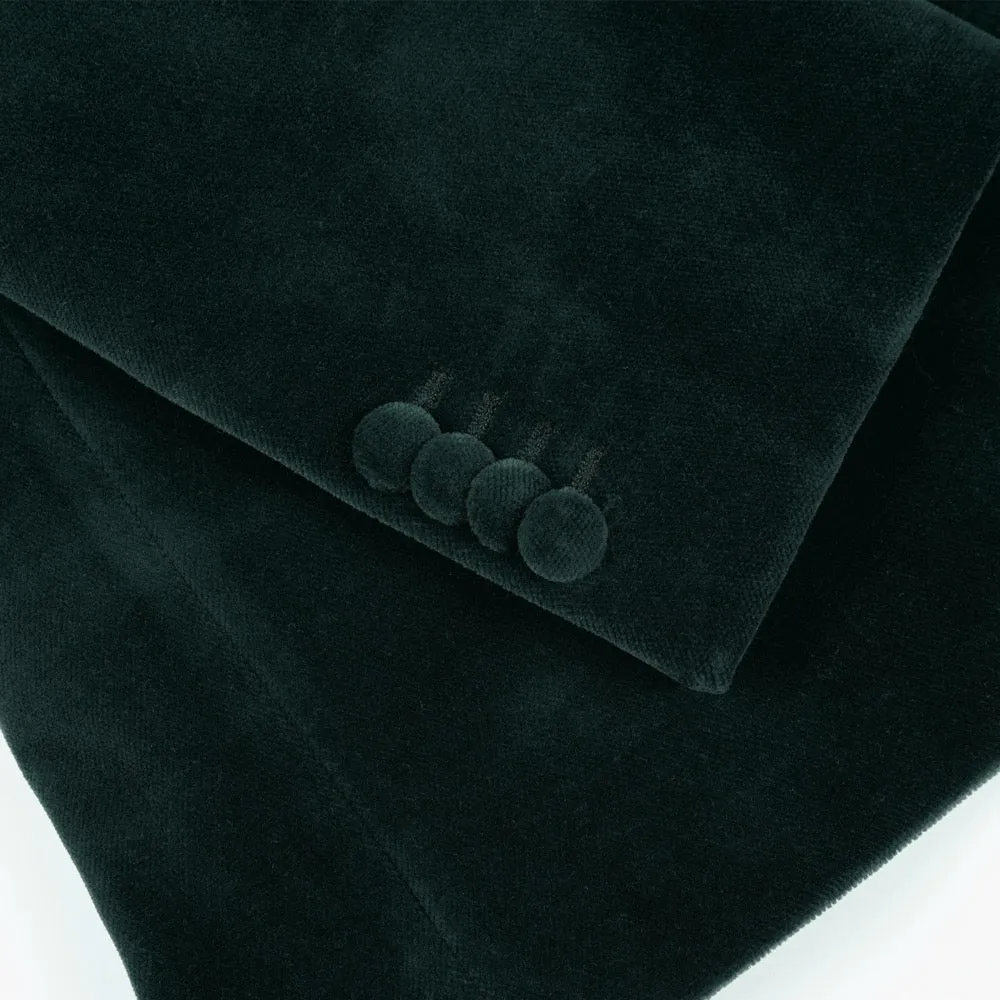 Green Velvet Jacket