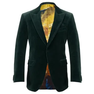 Green Velvet Jacket
