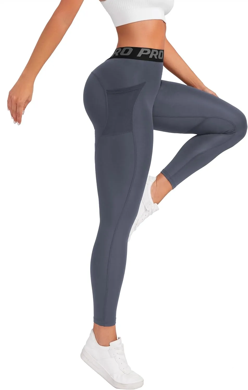 High Waisted Leggings for Women,Gym Sport Fitness Joggers Pants Tummy Control for Workout, Yoga, Running