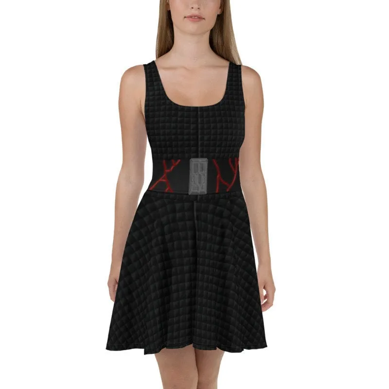 Kylo Ren Inspired Skater Dress