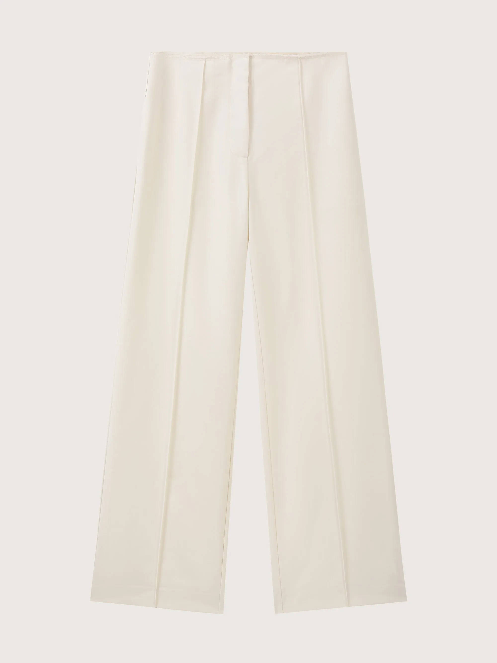 Leon Wool Raw Edge Pants