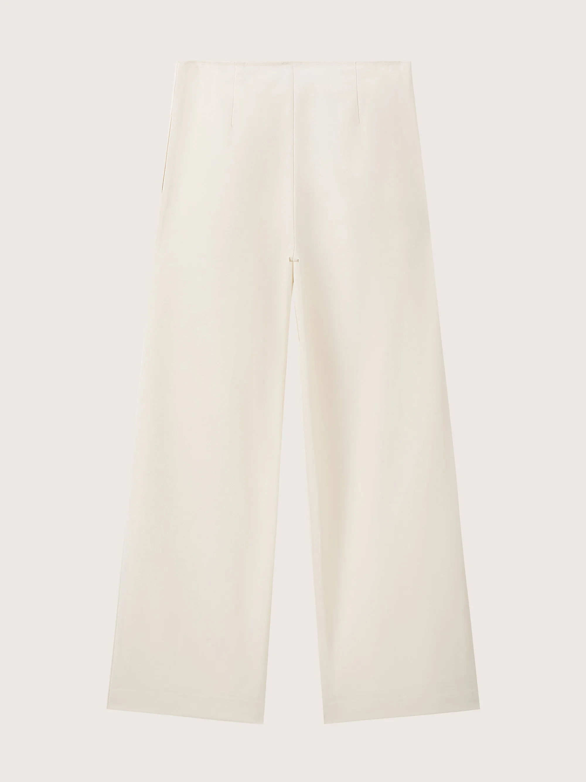 Leon Wool Raw Edge Pants