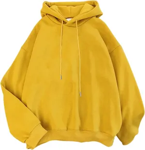 MCILLO Women's Oversized Hoodies Fleece Hooded Sweatshirts Comfy Casual Loose Lightweight Pullover Top