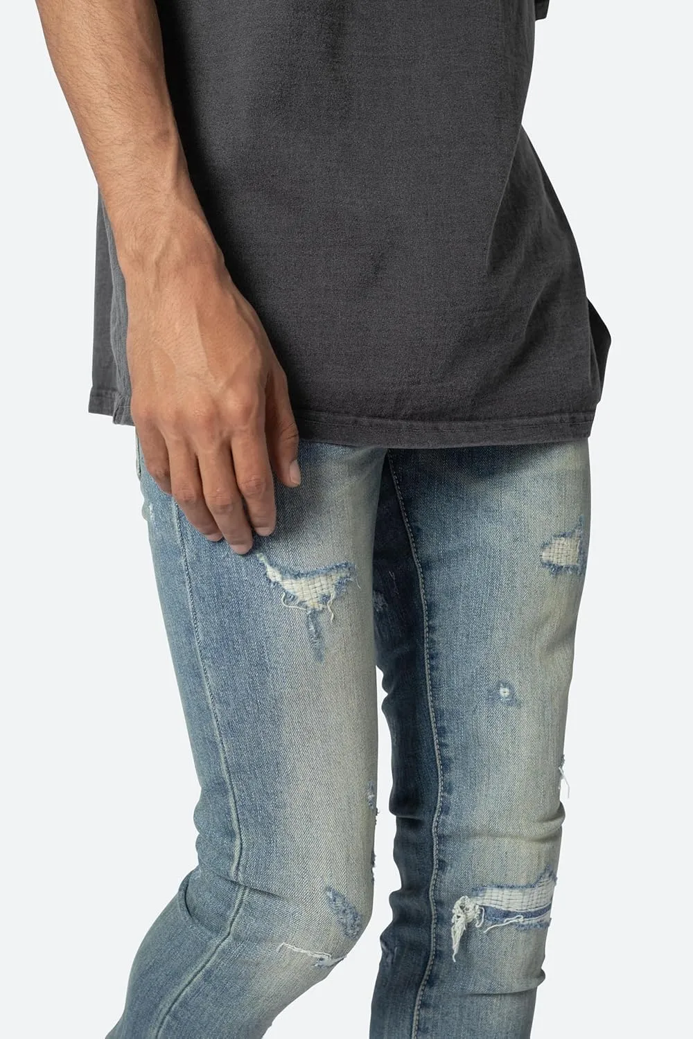 mnml Men's X503 Convertible Skinny Denim