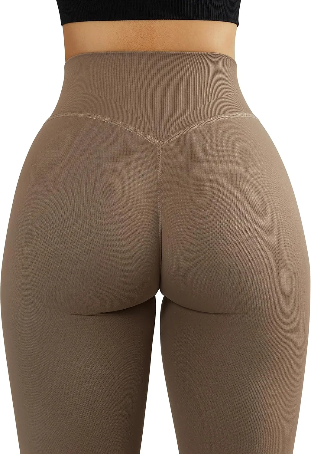 MOSHENGQI Scrunch Butt Leggings for Women Seamless High Waisted Slimming Workout Gym Yoga Pants