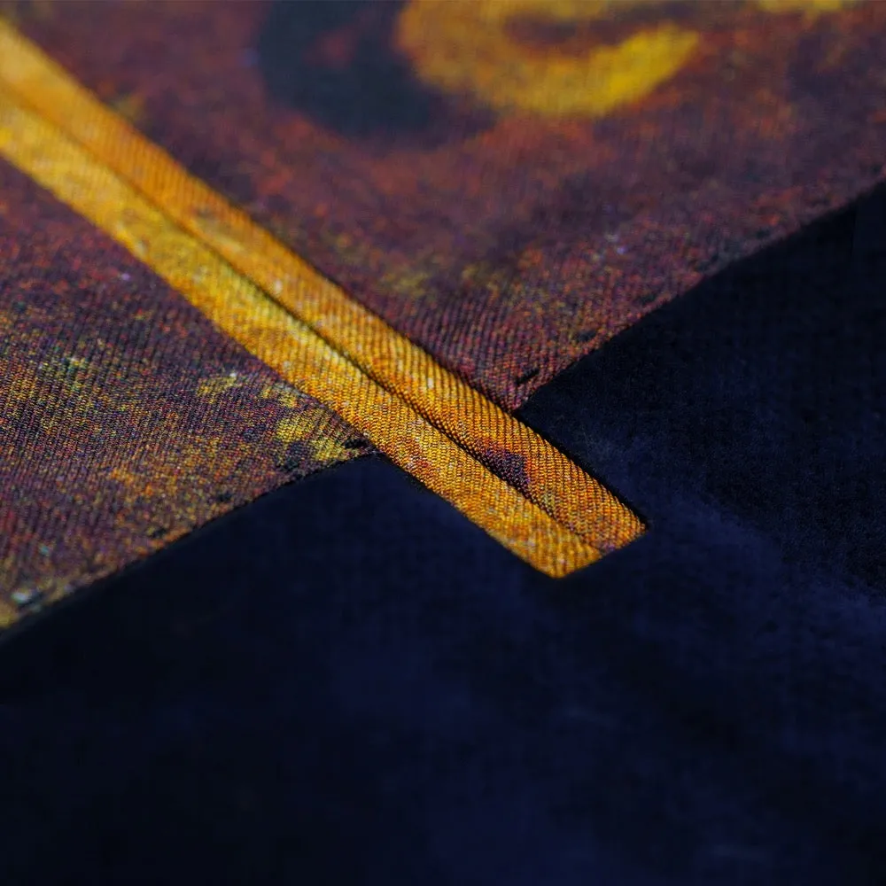 Navy Blue Velvet Jacket