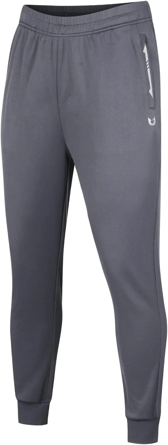 NORTHYARD Men's Joggers Pants with Zipper Pockets Athletic Track Pants Tapered Lightweight Mesh for Jogging Running Gym