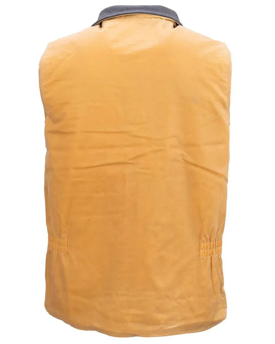 Outback Trading Company Men's Vest Sawback In Field Tan