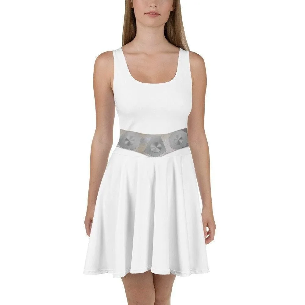 Princess Leia   Inspired Skater Dress