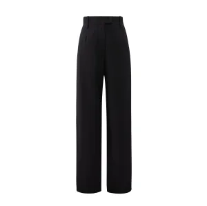 Split hem straight leg trouser
