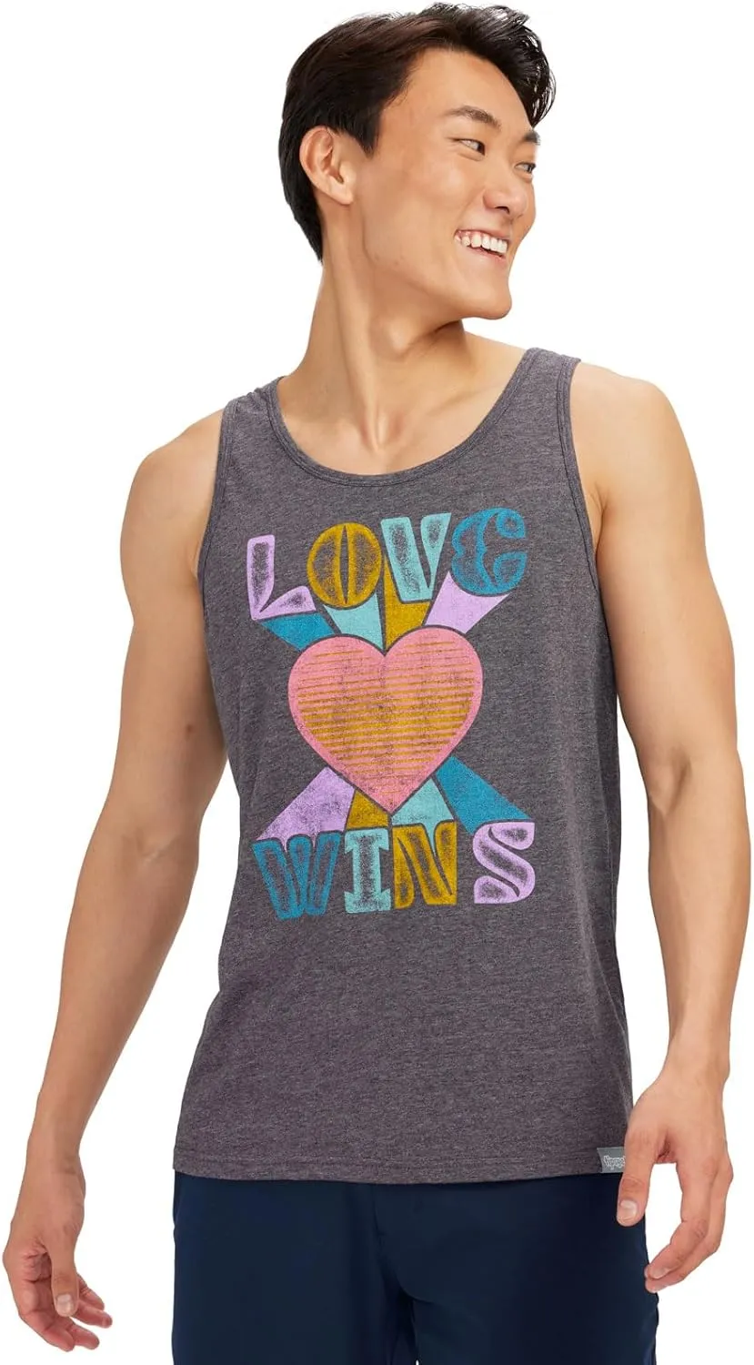 Tipsy Elves LGBT Pride Flag Tank Tops Colorful Rainbow Shirt Bi Trans Gay Lesbian Pride Outfits for Men Women