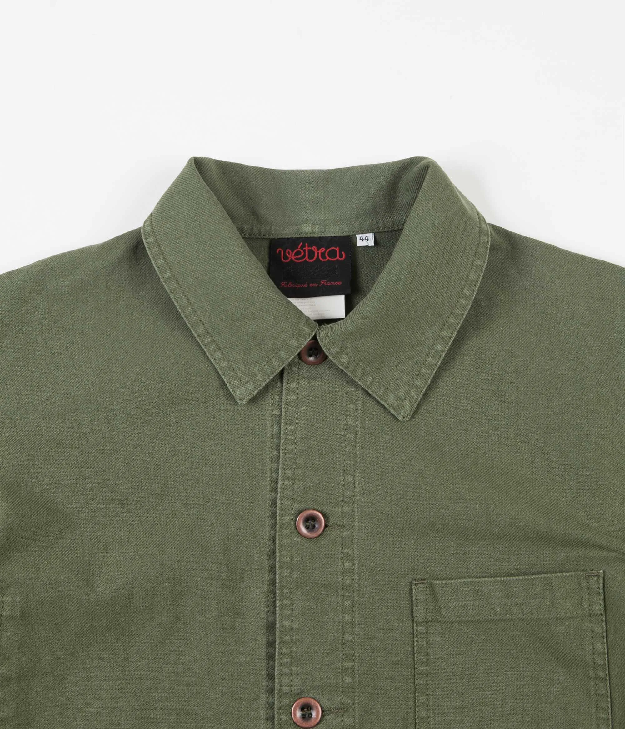 Vetra 5C Short Twill Workwear Jacket - Jade