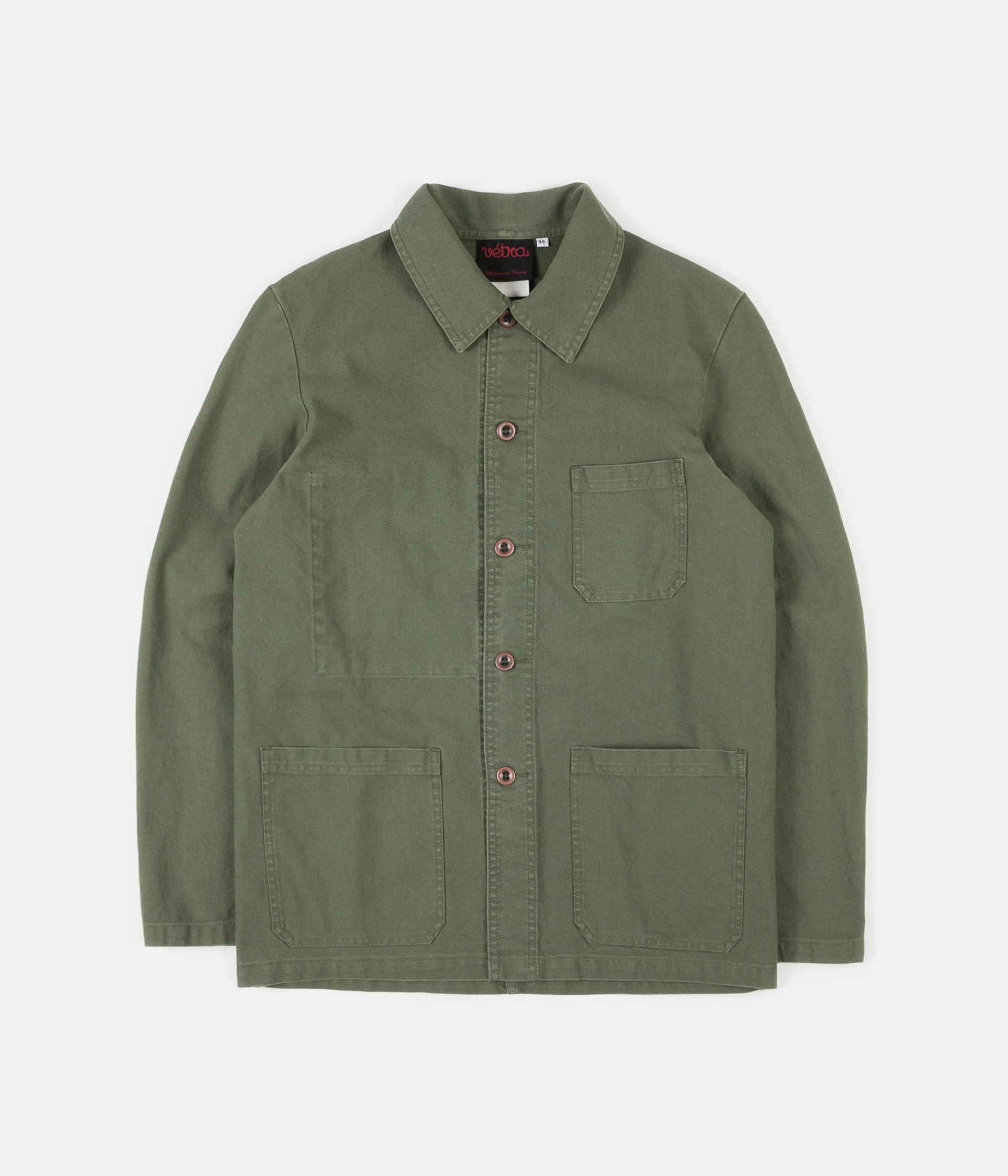 Vetra 5C Short Twill Workwear Jacket - Jade