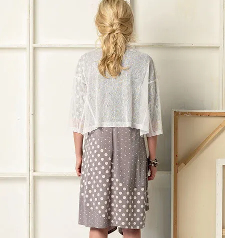 Vogue Pattern V8975 Misses' Dress & Jacket by Marcy Tilton