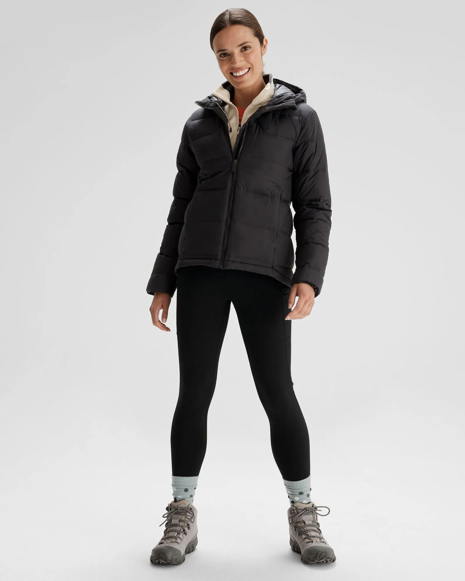 Women's Epiq SE Hooded Down Jacket  - Black