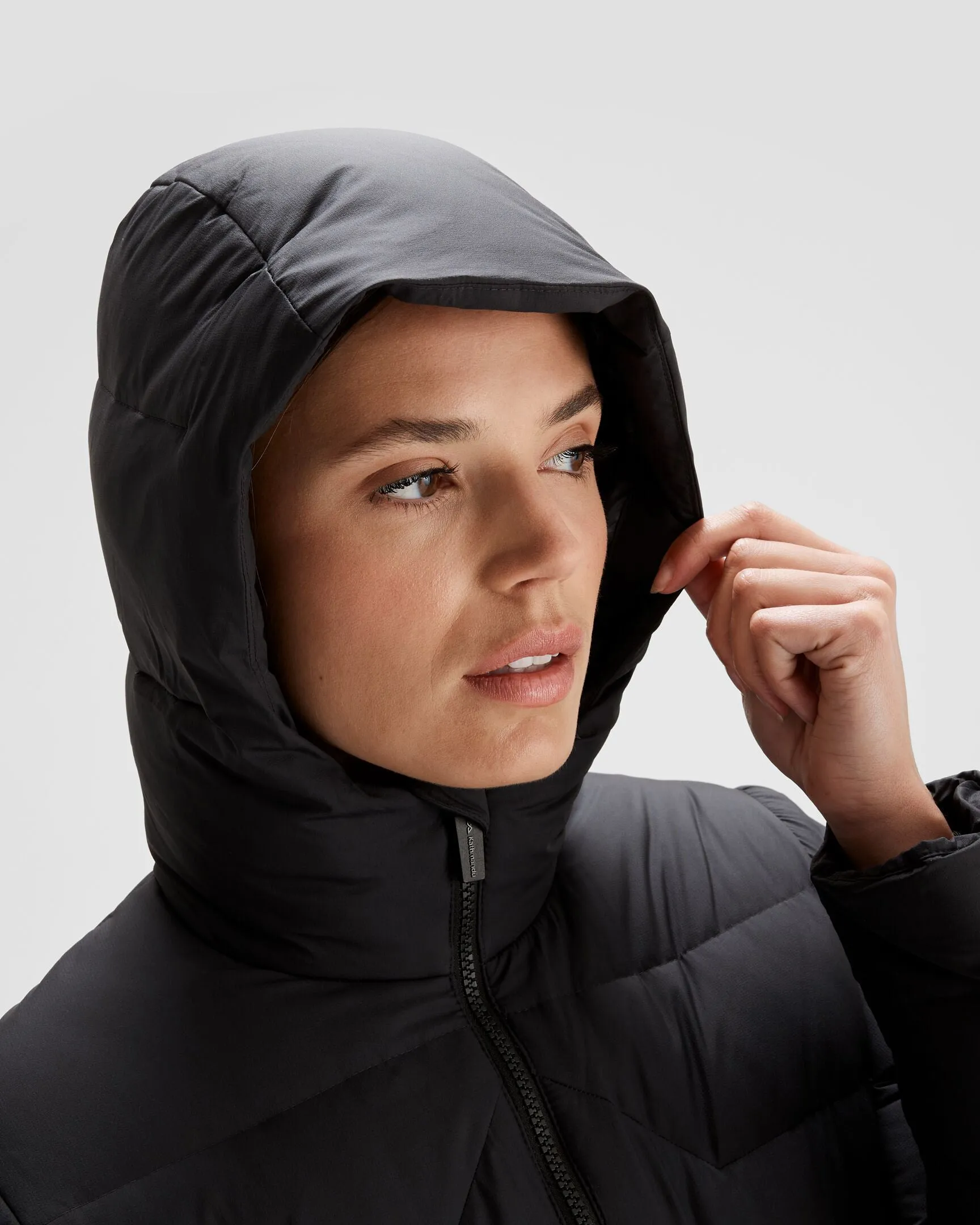 Women's Epiq SE Hooded Down Jacket  - Black