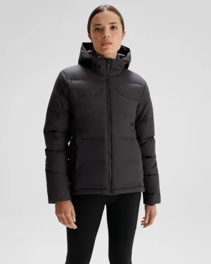 Women's Epiq SE Hooded Down Jacket  - Black