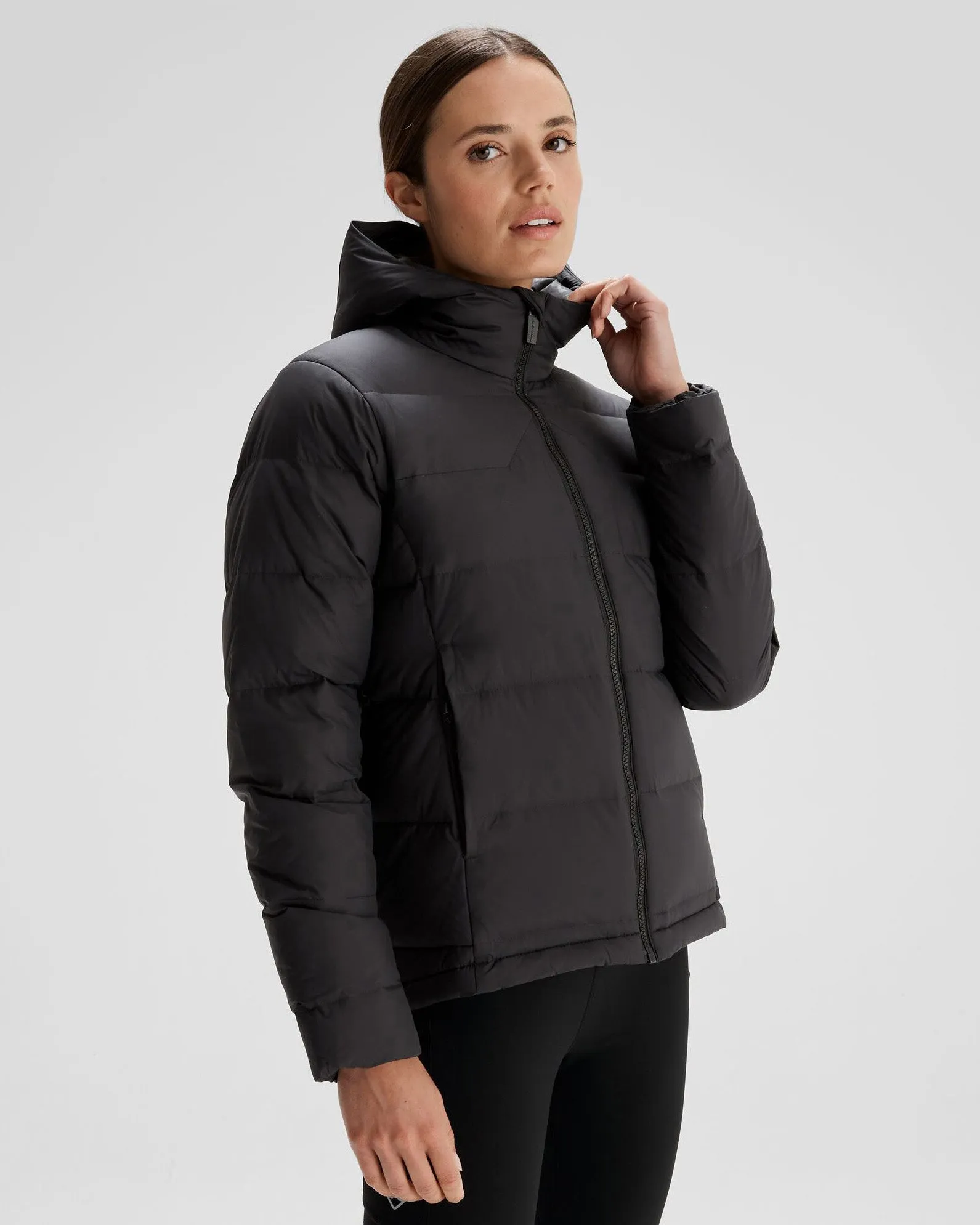 Women's Epiq SE Hooded Down Jacket  - Black