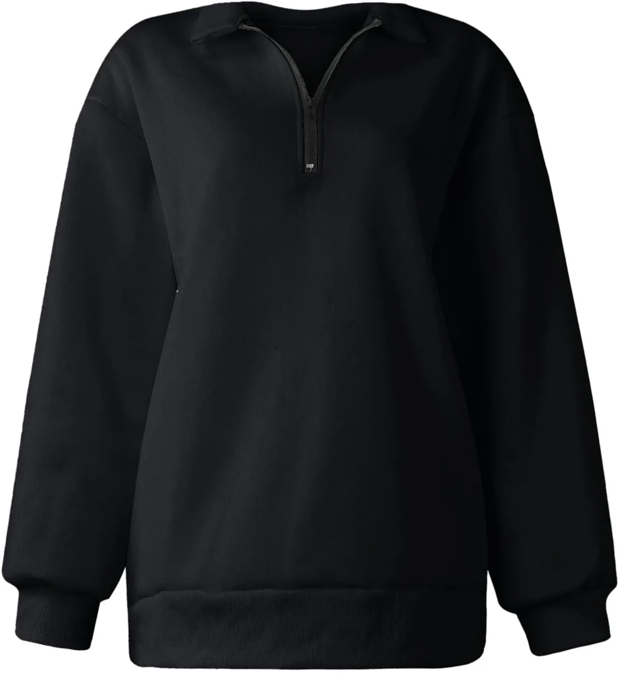 Womens Oversized Sweatshirts Hoodies Half Zip Pullover Fall Fashion Outfits 2023 Y2k Clothes