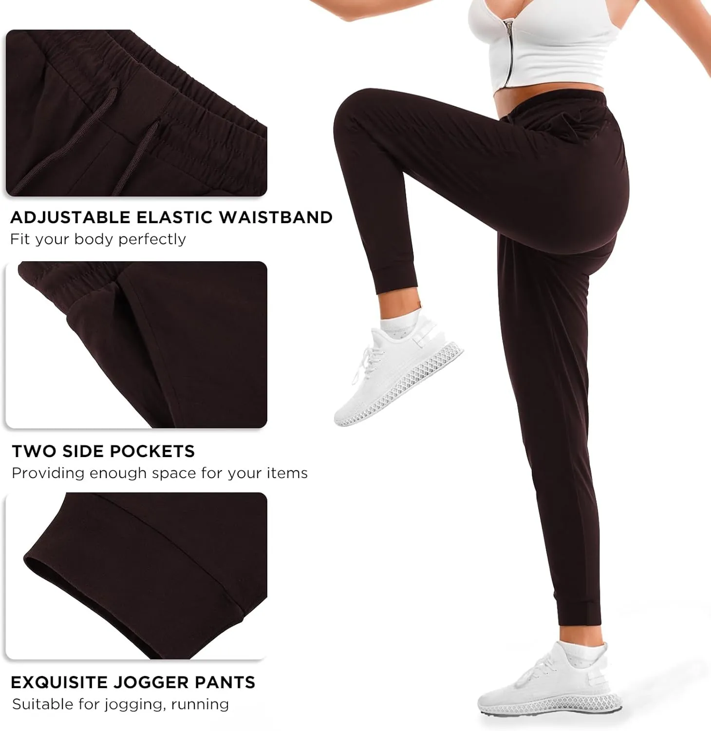 Womens Sweatpants with Pockets - Joggers for Women Sport Pants Trousers for Women